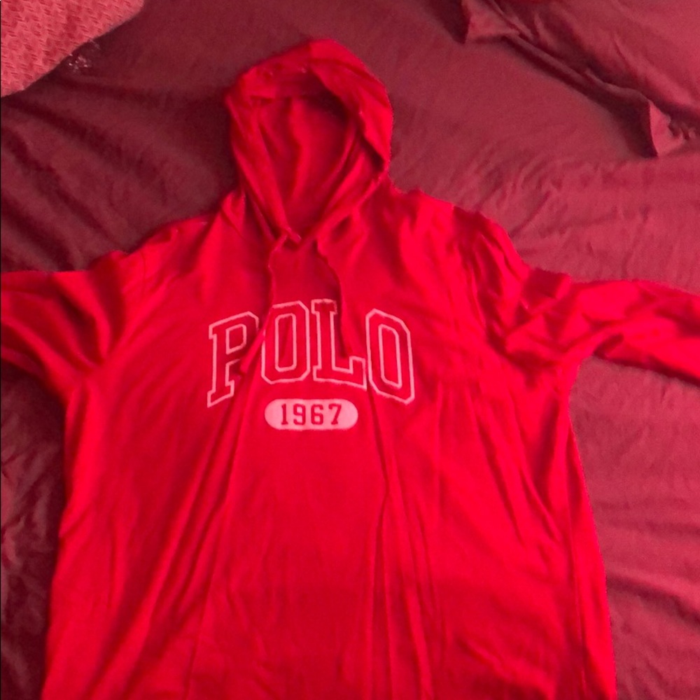 Polo Ralph Lauren hooded long sleeve tee